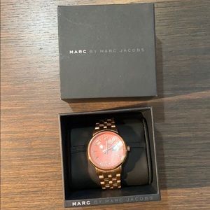 Marc by Marc Jacobs rose gold watch